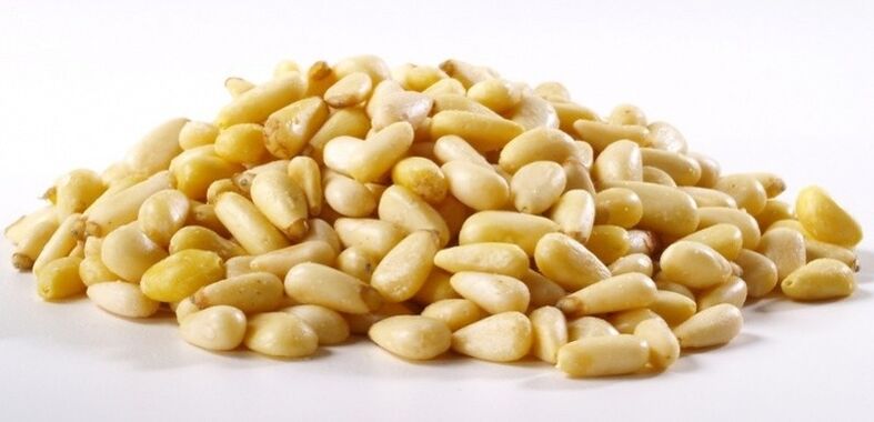 Kacang pinus dina diet mangrupikeun pencegahan helminthiasis anu saé